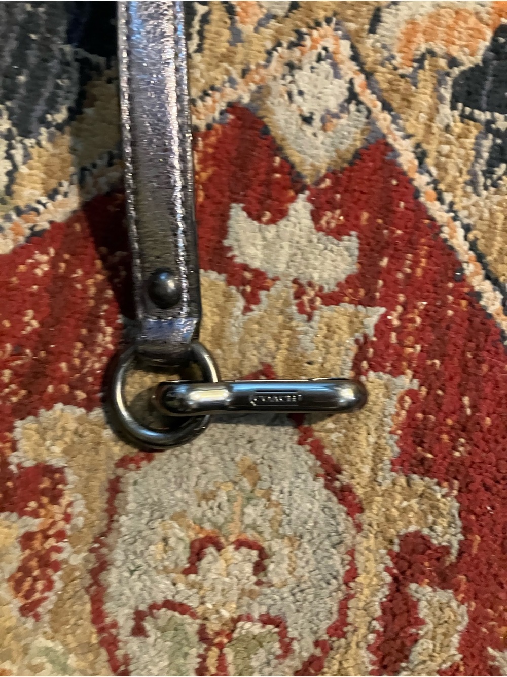 Coach Purse Strap Silver - Picture 3 of 4